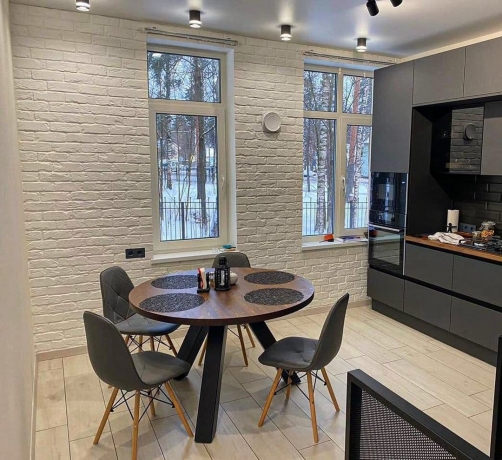 Стол круглый Holten Loft 1105