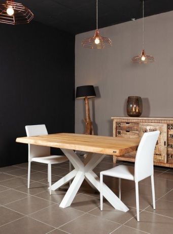 Стол прямоугольный с живым краем Loft Eternity 8