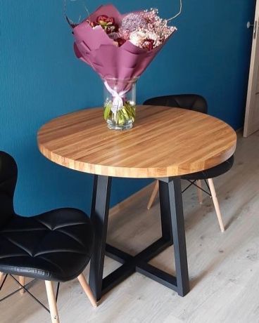  Стол круглый Loft Ормо 311