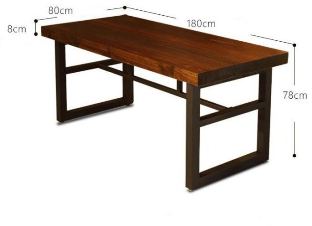 Стол прямоугольный Loft Jennifer 41