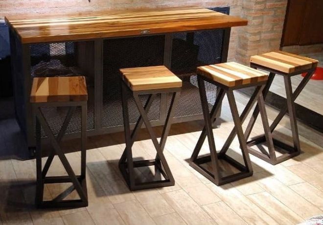 Стільці барні Erman Loft