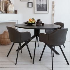  Стол круглый Loft Nika 5551