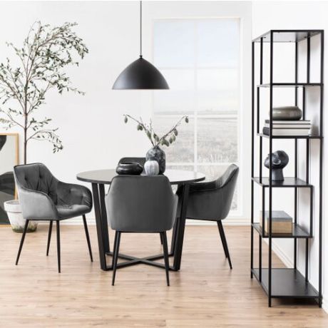  Стол круглый Loft Lavini 350