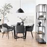  Стол круглый Loft Lavini 350