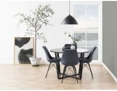 Стол круглый Loft Lavini 350