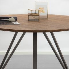  Стол круглый Loft Stady