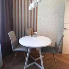  Стол круглый Loft Kora 160