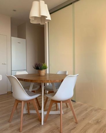 Стол круглый Loft Silvio 165