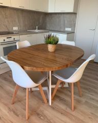 Стол круглый Loft Silvio 165