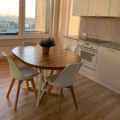 Стол круглый Loft Silvio 165