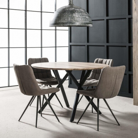  Стол круглый Loft Firos
