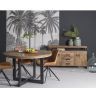  Стол круглый Loft Polins 375